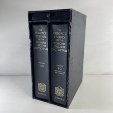 Compact Edition of The Oxford English Diction...