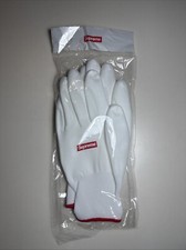 Supreme Rubberized Gloves White FW20A60 Size OS One Size New Authentic Box Logo