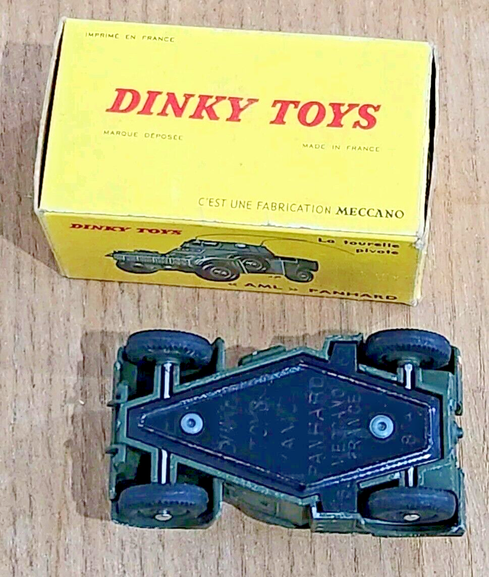 Dinky Toys Militaire 814 – AML Panhard – Boîte D'origine – Occasion France