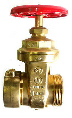 2-1/2'' Female Swivel NST x Male NST Hydrant - Hose Gate Valve