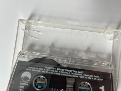 DOKKEN ~ Beast from the East ~ LIVE ~ Cassette Tape ~ PLAY TESTED SOUNDS GREAT - 第 6/7 張圖片