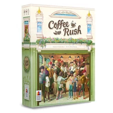 Coffee Rush Strategy Board Game - Brew Up Success in a Fun Coffee Adventure!