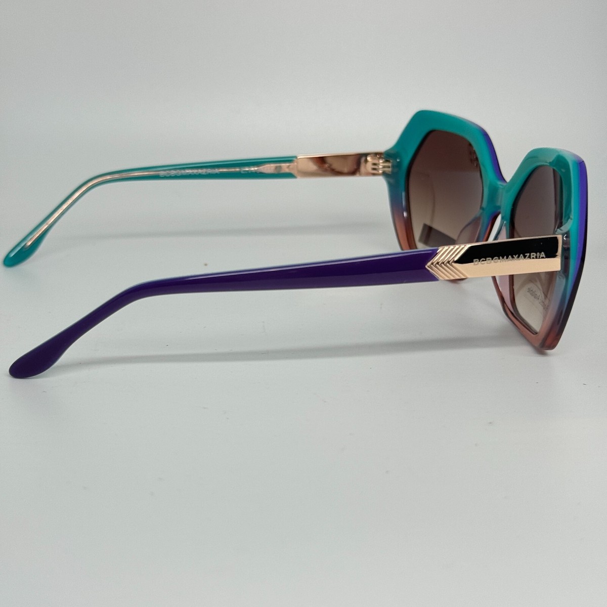 BCBGMAXAZRIA Ravishing Purple Fade sunglasses womens 55-16 BCBGMAXAZRIA Ravishing Purple Fade sunglasses womens 55-16