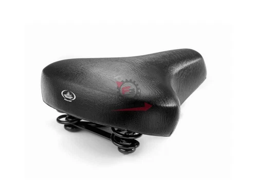 500 Saddle Holland With Springs Black