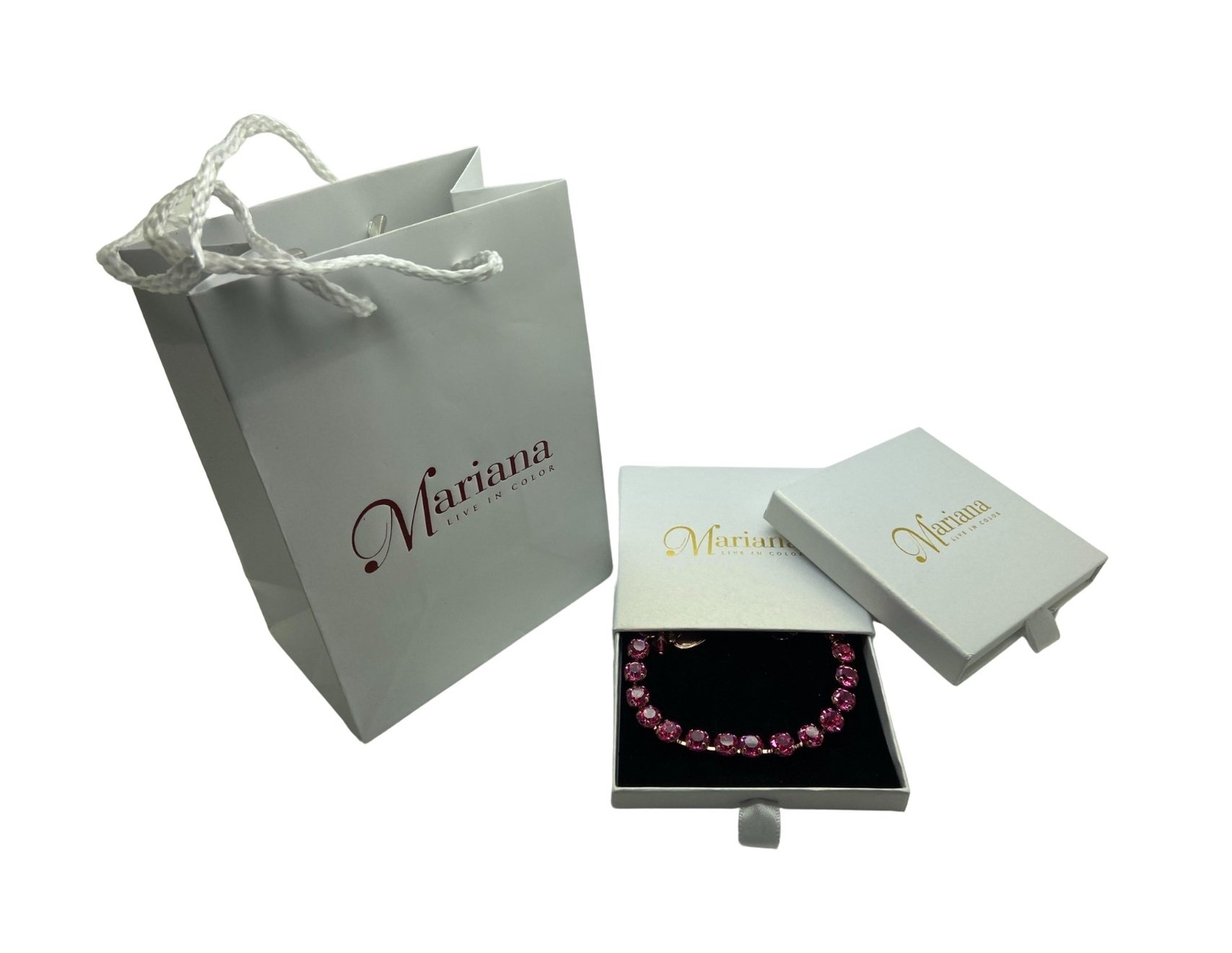 Earrings by Mariana Woman Floral Sapphire Swarovski Crystals