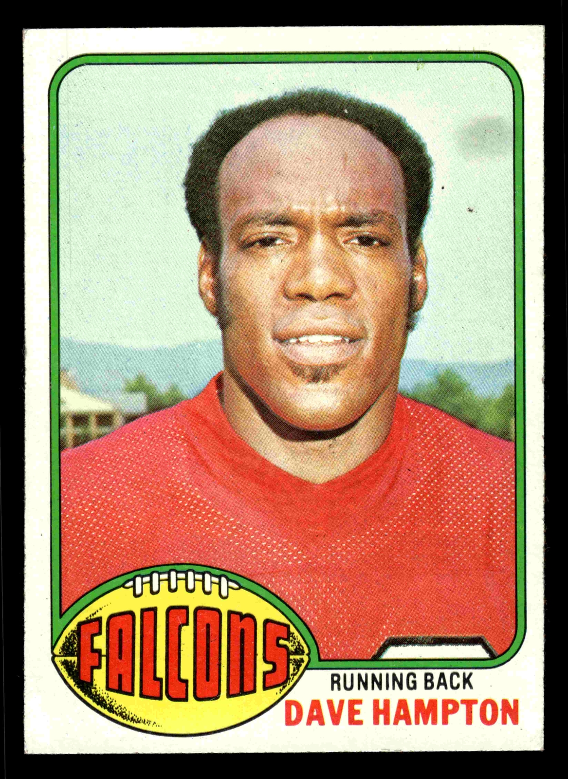 1976 Topps Dave Hampton #394 - Atlanta Falcons