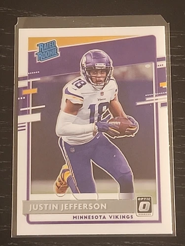 2020 Panini Donruss Optic - Rated Rookies #163 Justin Jefferson (RC)