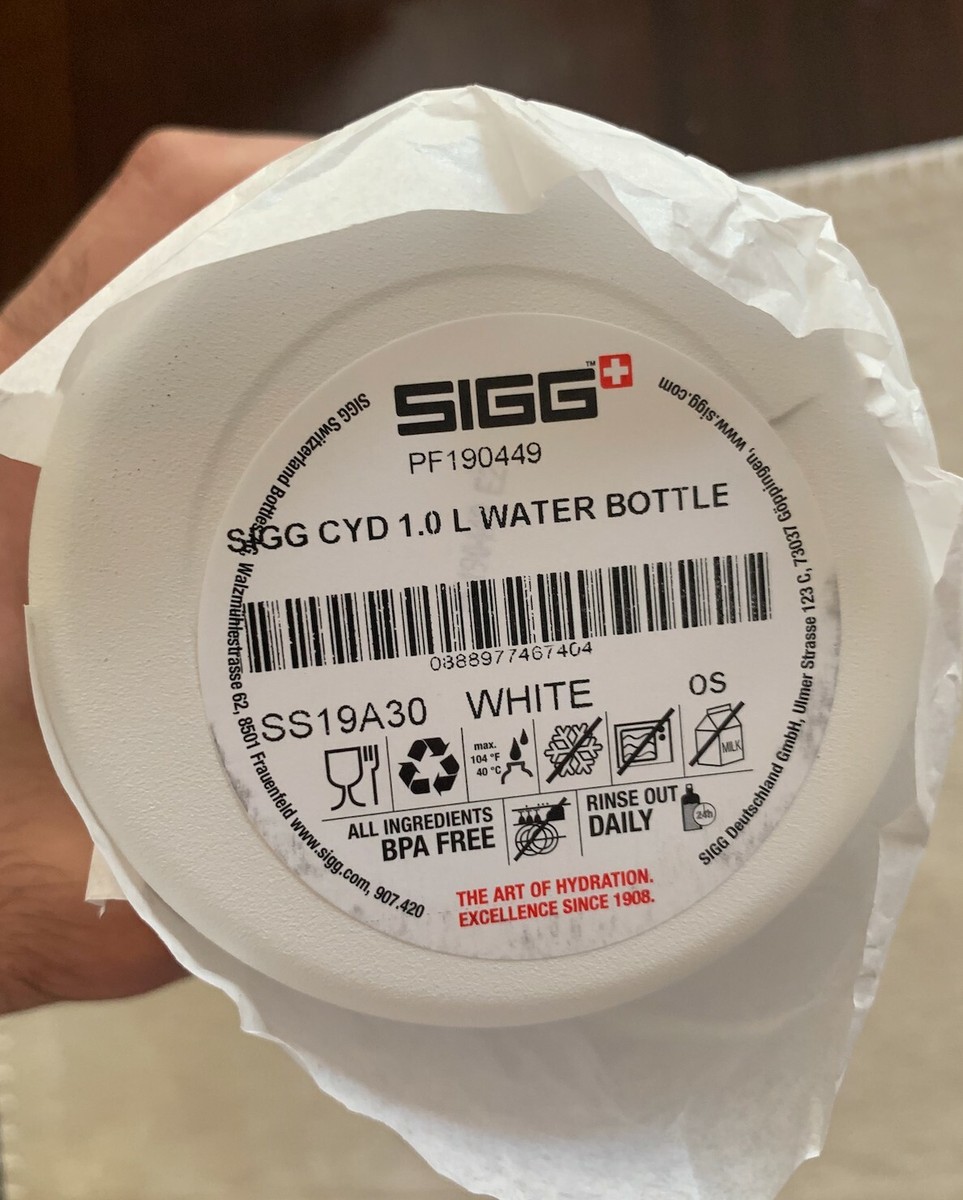 Supreme - SIGG Water Bottle 白 supreme 19ss SS19 Supreme Sigg water bottle white Swiss made 1.0L BPA