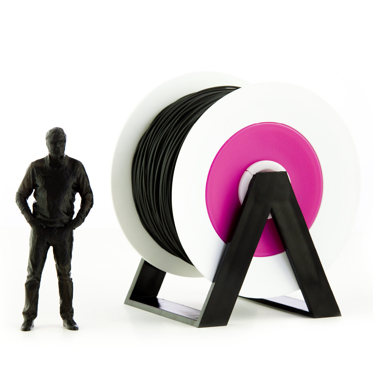 PLA Filament M |  Dark Grey | RAL 8019 - HEX #3D3935 | 1.75 mm - 1.1 kg