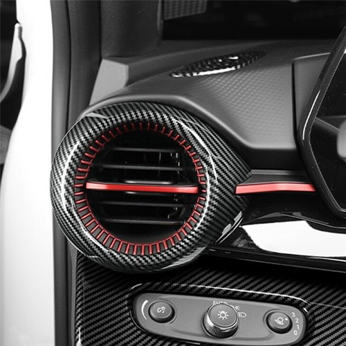 Cubierta de ventilación frontal de fibra de carbono para Chevrolet Trax 2023 2024 - Imagen 4 de 10