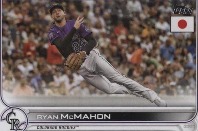 2022 Topps Japan Edition - Ryan McMahon #203 - 1 of 1