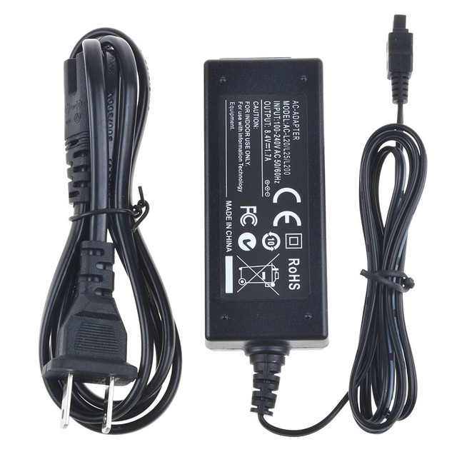 AC Battery Power Charger Adapter Cord for Sony Camcorder DCRDVD308 DCR