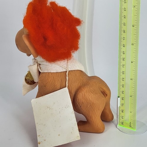 Troll Lovable Uglies Doll 1967 LEPRECHAUN LTD Gorgeous Gorilla IRELAND RARE - Picture 9 of 12