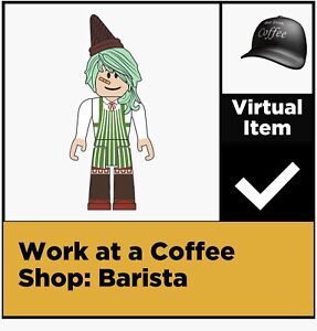 Roblox Blind Series 5 Red Celebrity Box Figure Work Coffee Shop Barista Code Ebay - coffee shop roblox