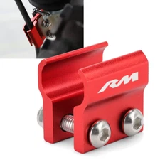 Front Brake Line Hose Clamp Holder Cable Guide For SUZUKI RM 125 RM250 1996-2008