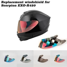 R420 Helmet Visor Windproof UV Protection Face Shield Helmet Visor For EXO-R420