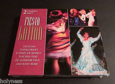 FIESTA LATINA / VARIOUS ARTISTS / BOX SET / 2 CD / EX