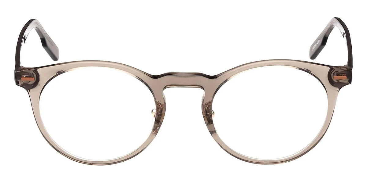 Оправа для очков Ermenegildo Zegna EZ5249-H 051 Серая круглая пластиковая 50-22-145