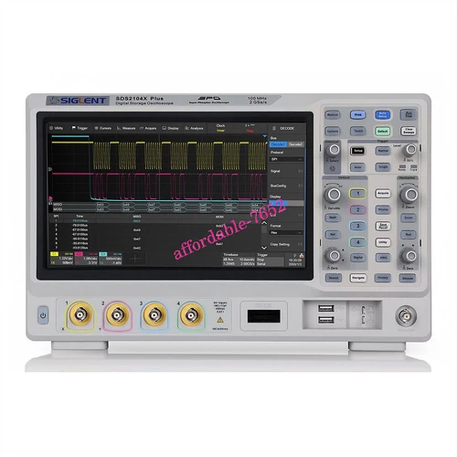 SIGLENT SDS2104X Plus 4 Channel Digital Super Phosphor Oscilloscope