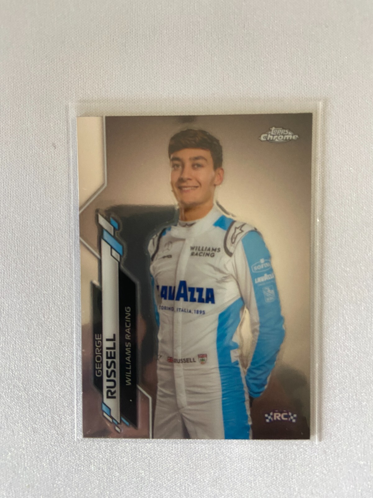 2020 Topps Chrome Formula 1 #19 - F1 Racers - George Russell