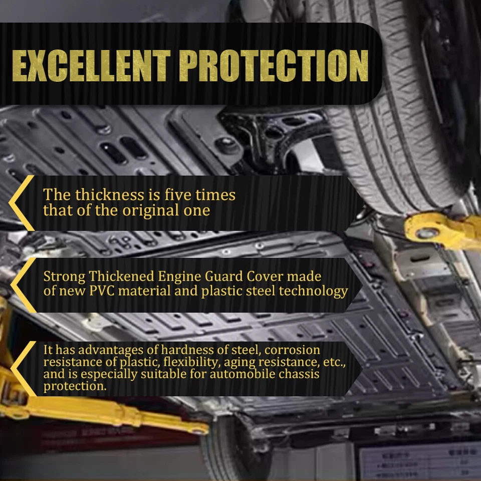 For Ford Taurus 2014-2018 Front Engine Splash Shield Engine Cover Case Guard - Image 2 of 4