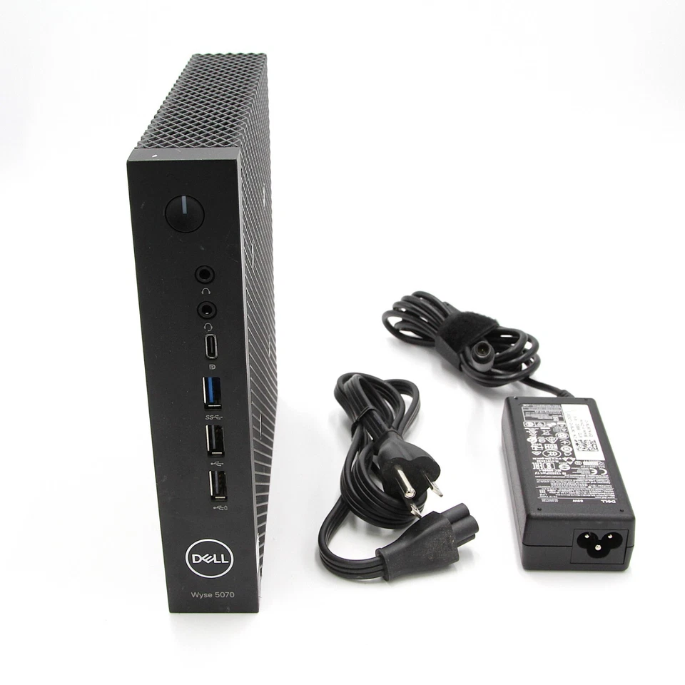 Wyse 5070 Pentium J5005 1.5GHz Thin Client 8GB 64GB Win 10 IoT LTSC 2019 - Kit - Image 2 of 4