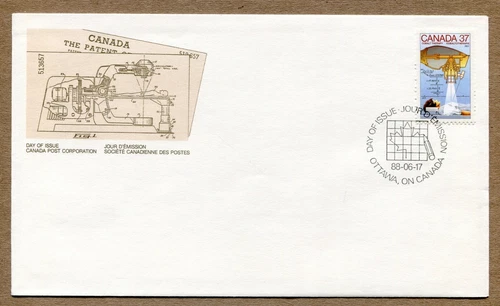 CANADA 1988-06-17 First Day Series. Science & Technology 1951 Cobalt Therapy FDC