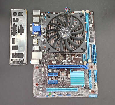 Mainboard ASUS B75M-A Sockel 1155 + Intel Pentium G2130 + Scythe Kühler