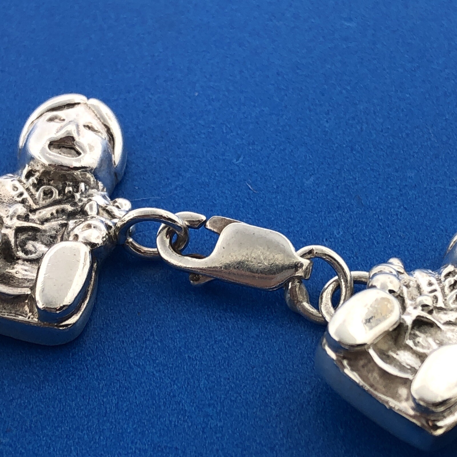 Carol Felley Pueblo Sterling Silver Storyteller Doll Statement Panel