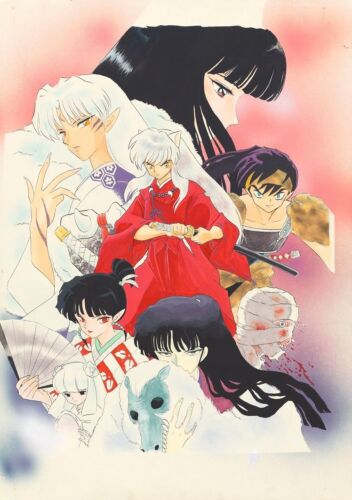 Rumiko Takahashi Original Art Collection COLORS Illustrated Book 1978-2024 Used - Picture 4 of 6