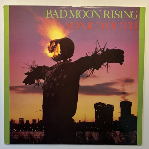 SONIC YOUTH Bad Moon Rising 1985 Homestead Records Label Vinyl LP NEAR MINT