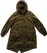 Gap Womens Parka With Gilet Size Xs Colour Green Cotton C207