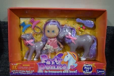 Party Ponies Pretty Pony And Friends 1998 Lanard Toys No. 8306 New Sealed RARE