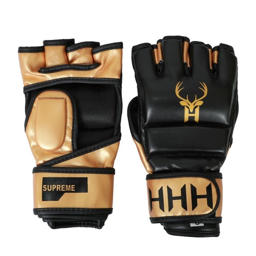 MMA Handschuhe Grappling Muay Thai Stanzen Training Kampfkunst Sparring - Bild 3 von 4