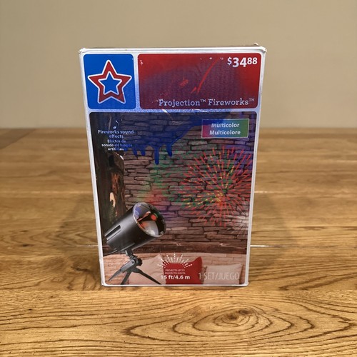 Projection Fireworks made by Intertek Excellent Working Condition