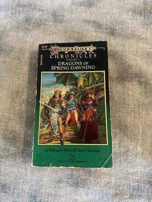 Dragonlance Chronicles 3 Dragons of Spring Dawning (paperback, 1985) 1st Edition