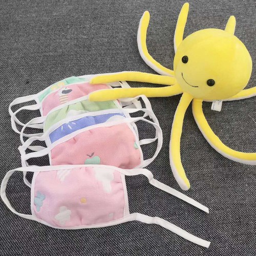 5 pcs Washable Cotton Half Face Cloth Masks For Kids/Teenagers/Adult Mouth Cover - Picture 9 of 19