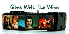 Gone With The Wind dog collar handmade adjustable buckle 1"or 5/8"wide or leash 