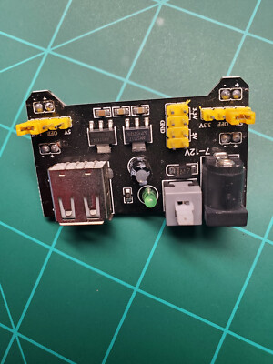 5Pcs MB102 Breadboard Power Supply Module 3.3V/5V