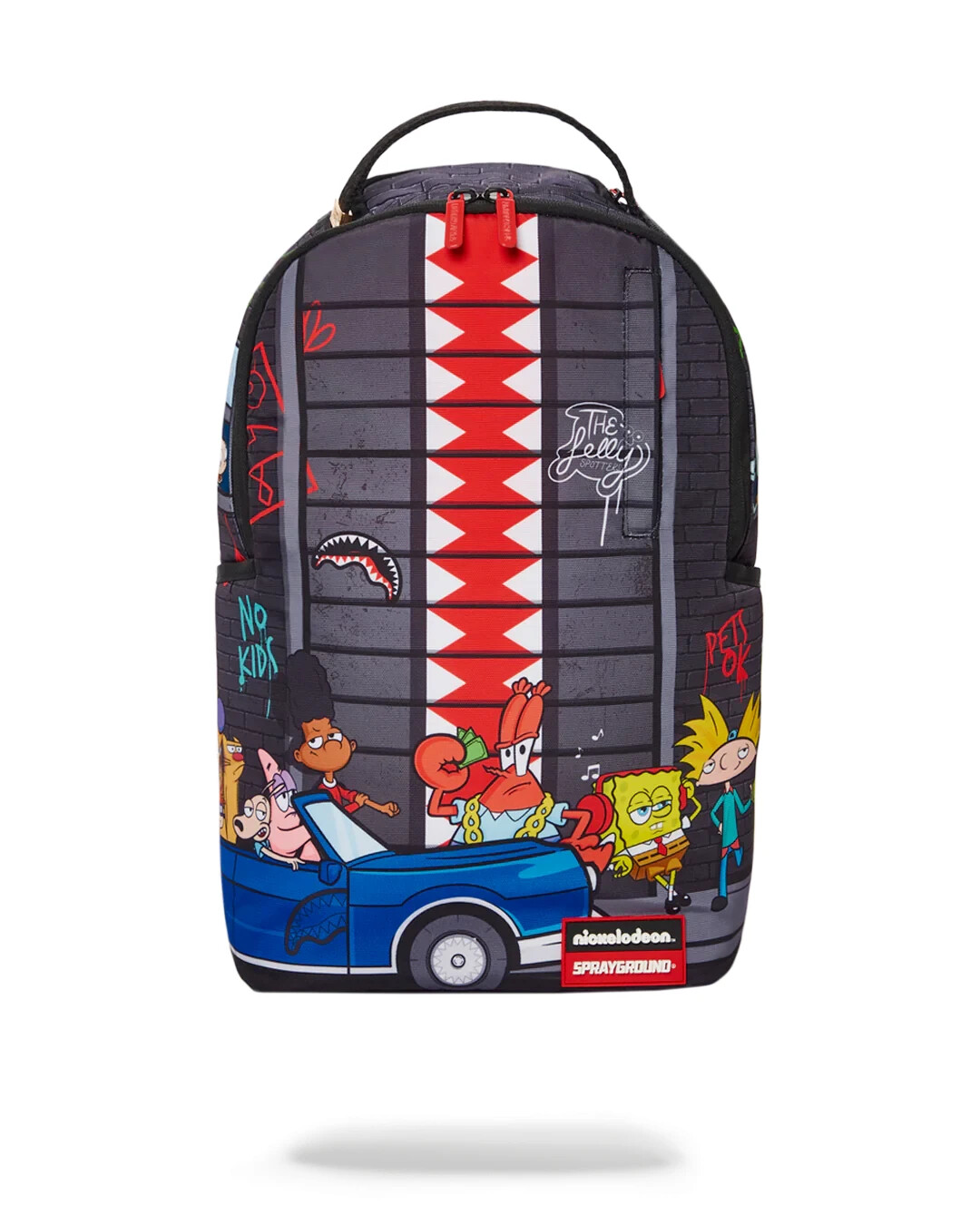 SPRAYGROUND 90s NICK VERTICAL SHARK BACKPACK (DLXR)