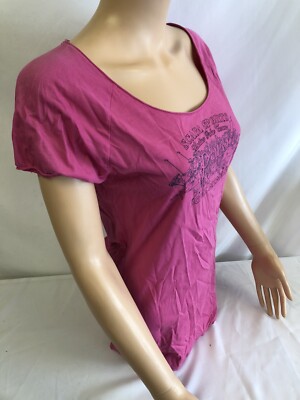 T-shirt Femme Scapa Sports - Rose, Taille L, 100% Coton - Neuf Avec étiquettes