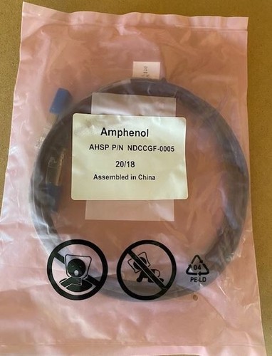 Amphenol  NDCCGF-0005  3M (batch of 10 units) - TVA INCLUSE - Imagen 1 de 2
