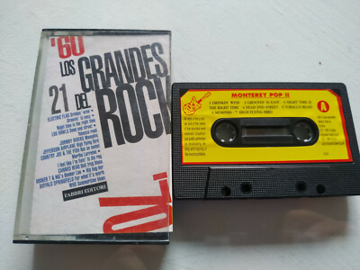 Monterrey Pop II Johnny Flüsse Jefferson Airplane THE WHO - Tape Kassette