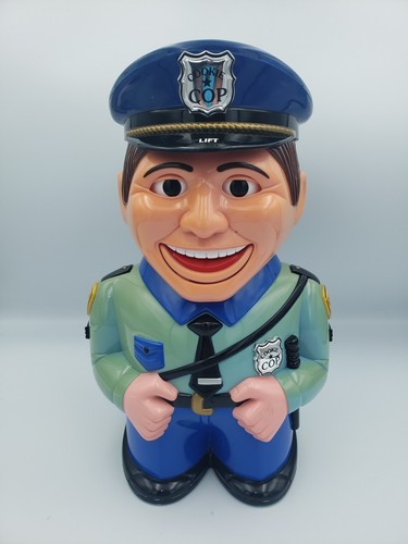 Vintage Cookie Cop sprechende Keksdose. "STOP! WEG VON DER KEKSDOSE"