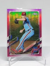 Spencer Howard 2021 Topps Chrome #114 Magenta Refractor /399 - Rookie RC F3D