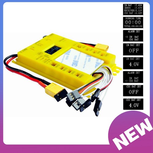 4.8V-9.7V Mini Power DP UBEC Servo Section Board With Dual Input - 第 9/11 張圖片