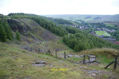 Photo 6x4 Path down from Cowm Top This goes past Facit Quarries on the wa c2011