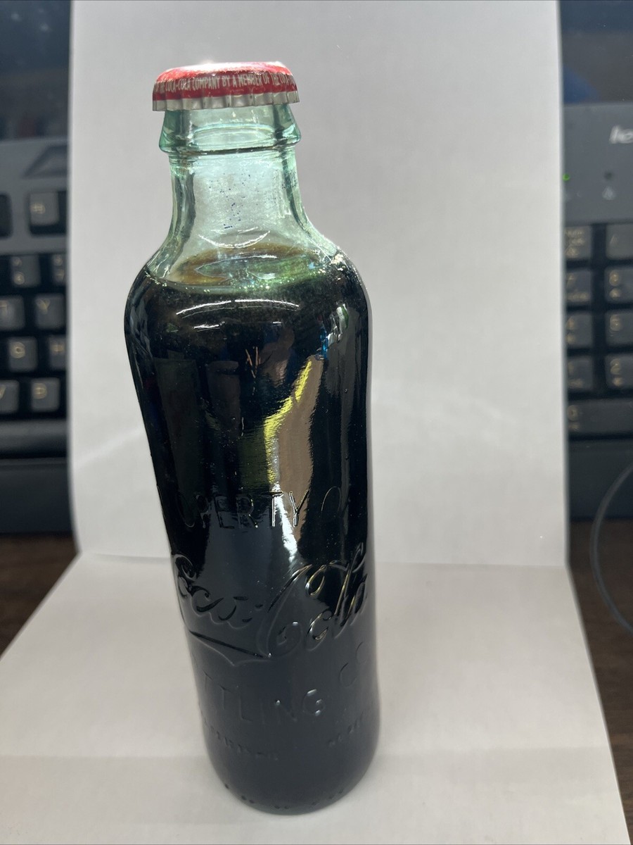 ザ、ボトルコレクション 1899 COKE HUTCH REPLICA 2007 EMBOSSED BOTTLE￼ FIRST COKE BOTTLE