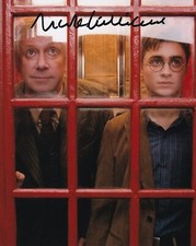 Mark Williams signed autograph 20x25cm Harry Potter in person autograph COA