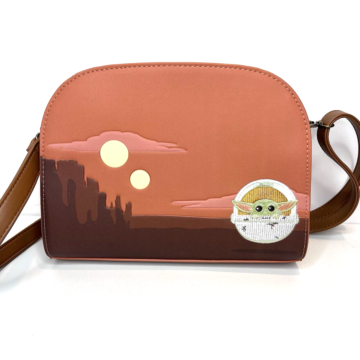 Loungefly Star Wars Mandalorian The Child Cradle Scene Crossbody
